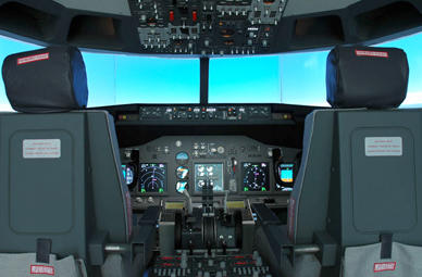 Flugsimulator Boeing 737 für Zwei
