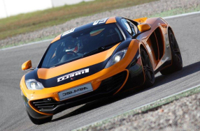 McLaren fahren Rennstrecke