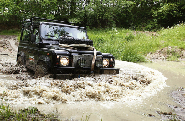 Landrover Offroad Experience in Heilbronn