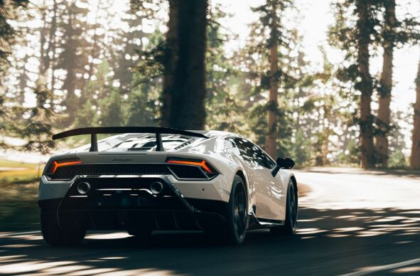 Lamborghini fahren in Spa
