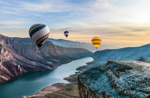 Romantische Ballonfahrt für Zwei in Bad Vöslau