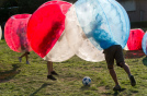 Bubble Football – Unterhaltsamer Trendsport nicht nur für Fußballfans in Schwarzach am Main, Bayern